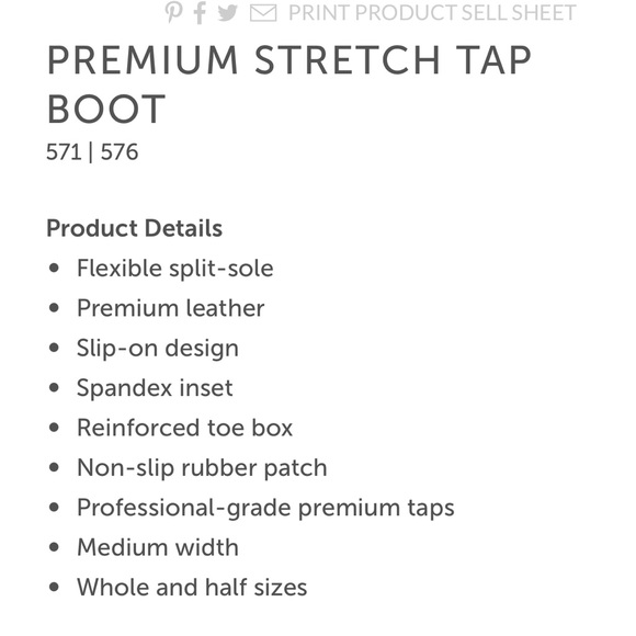 Revolution Premium Stretch Tap Boot 571 - Picture 11 of 11